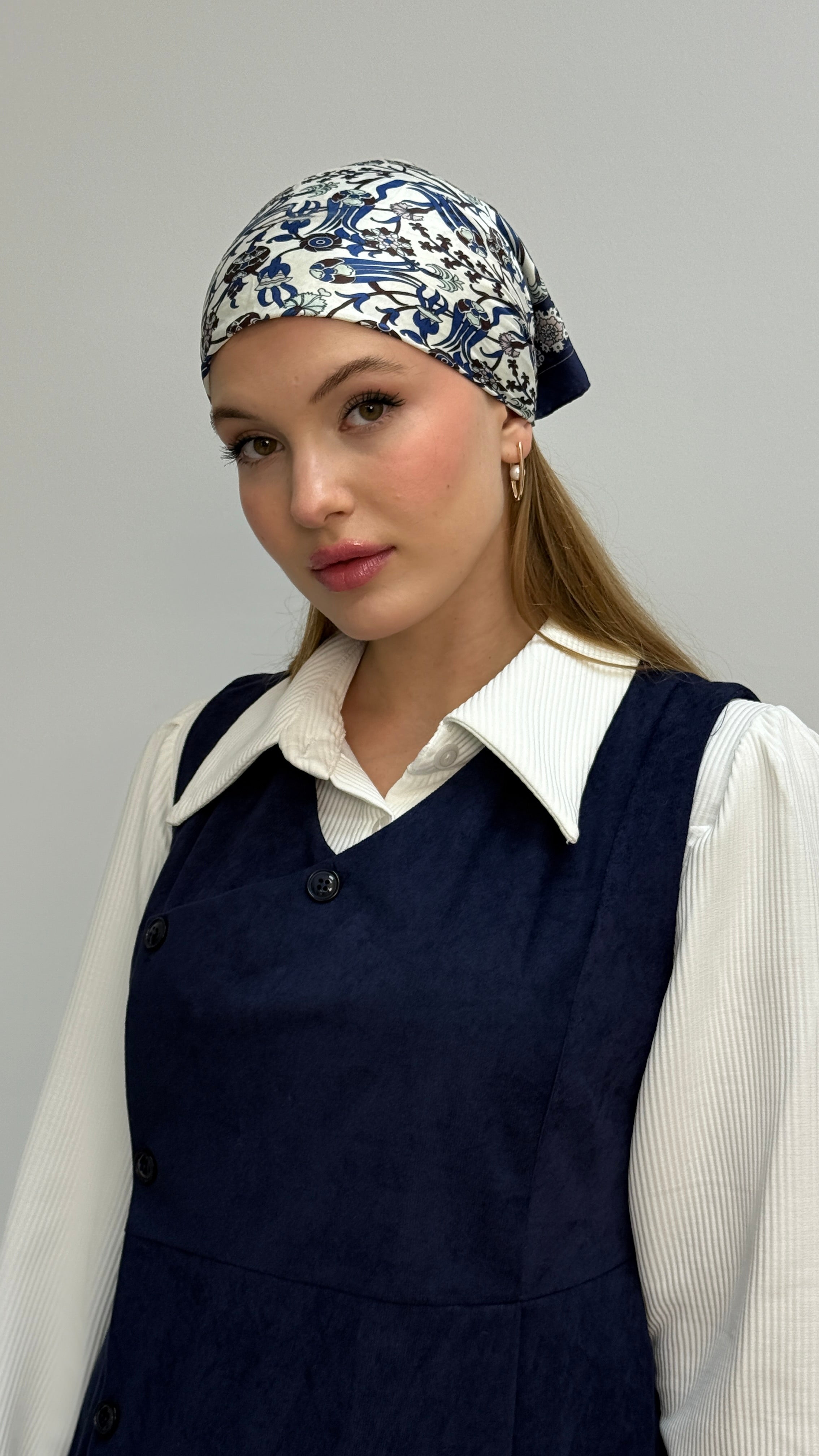 Gömlekli İkili Takım Star Süet Kumaş Elbise